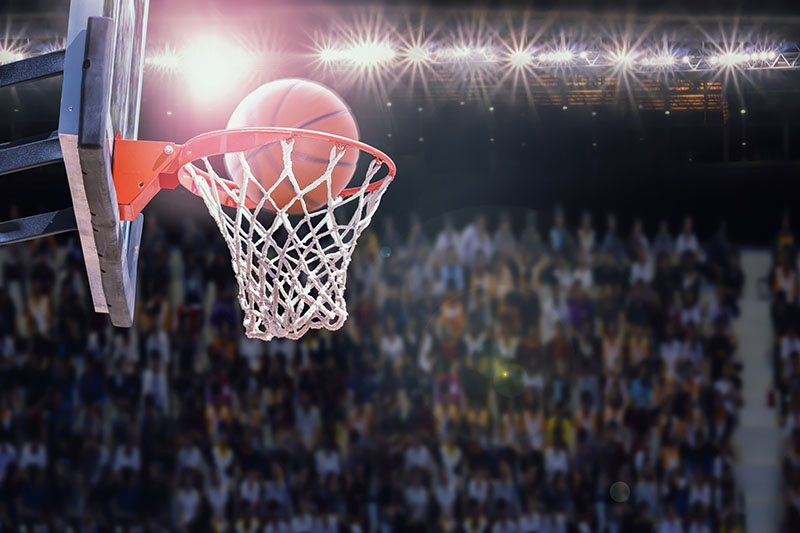 Fotomural Aro de Baloncesto