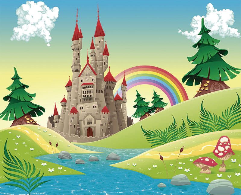 Fotomural Infantil Castillo